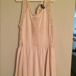 H&M cream colored dress!